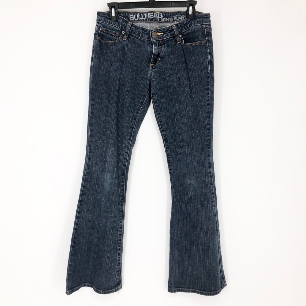 Bullhead Women’s Skinny Flare Medium Wash Jeans 5R